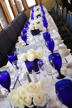 Cobalt Blue Wine Glass Rental - Events & Themes - Blue Wine Glass Rental